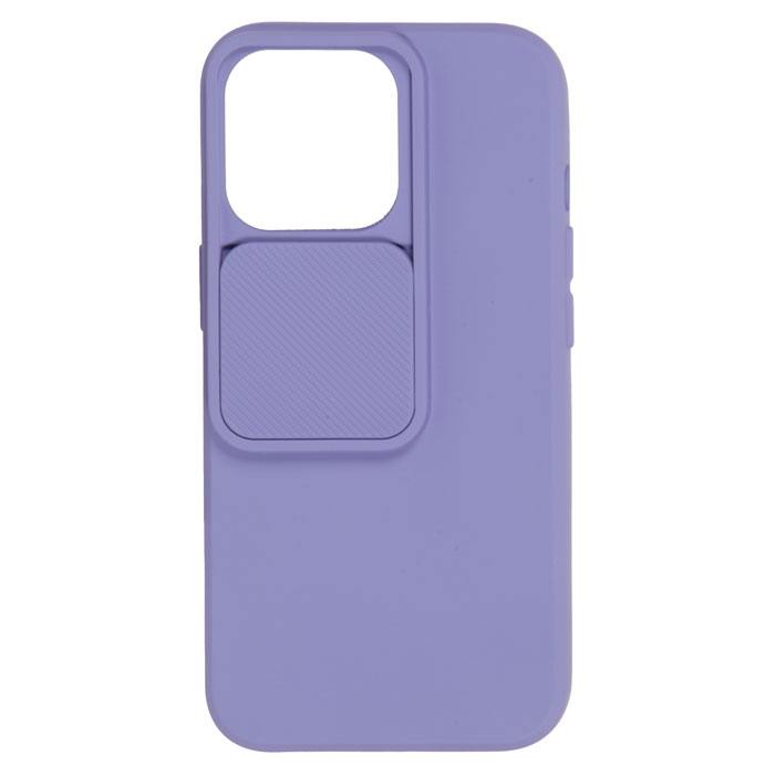 Чехол-накладка UNBROKE Soft Case With Camera Slider для смартфона Apple iPhone 13 Pro, фиолетовый (1019201)