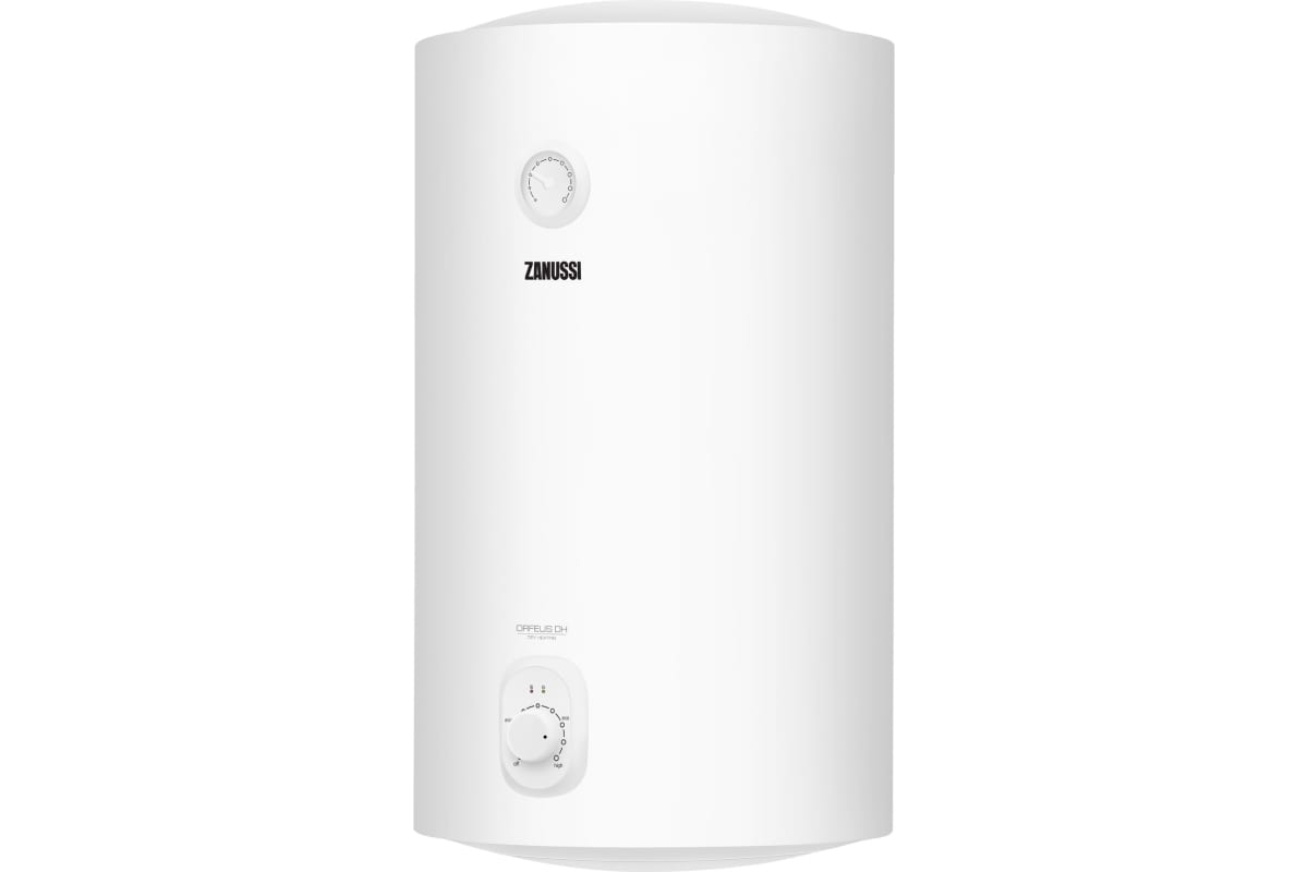 

Водонагреватель Zanussi ZWH/S 100 Orfeus DH, электрический, 100 л, 1.6 кВт, сухой ТЭН (НС-1122461), Белый, ZWH/S 100