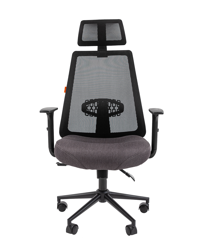 Кресло офисное Chairman 535 черный/серый (7142312), цвет черный/серый