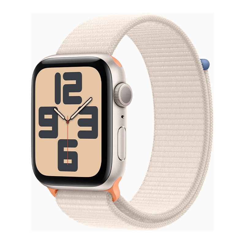 

Смарт-часы Apple Watch SE2 v2 44мм A2723, 1.73" OLED LTPO, сияющая звезда (MRE53ZP/A), Watch SE2 v2 44мм A2723