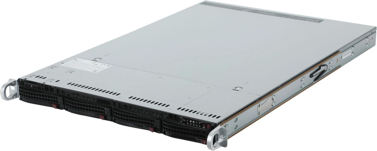 Сервер iRU Rock S1204P, 2xIntel Xeon Silver 4110, 4x32Gb RAM, 1x500Gb SATA SSD, 4x3.5
