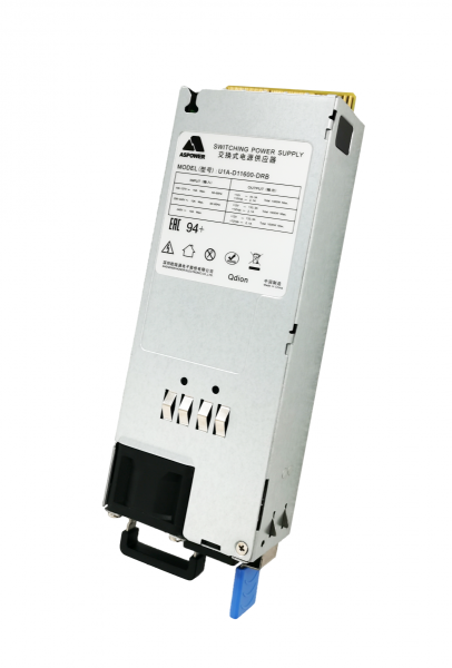 

Блок питания Q-dion U1A-D11600-DRB, 1U Redundant, 1600 Вт, 80 Plus Platinum (U1A-D11600-DRB/C14), U1A-D11600-DRB