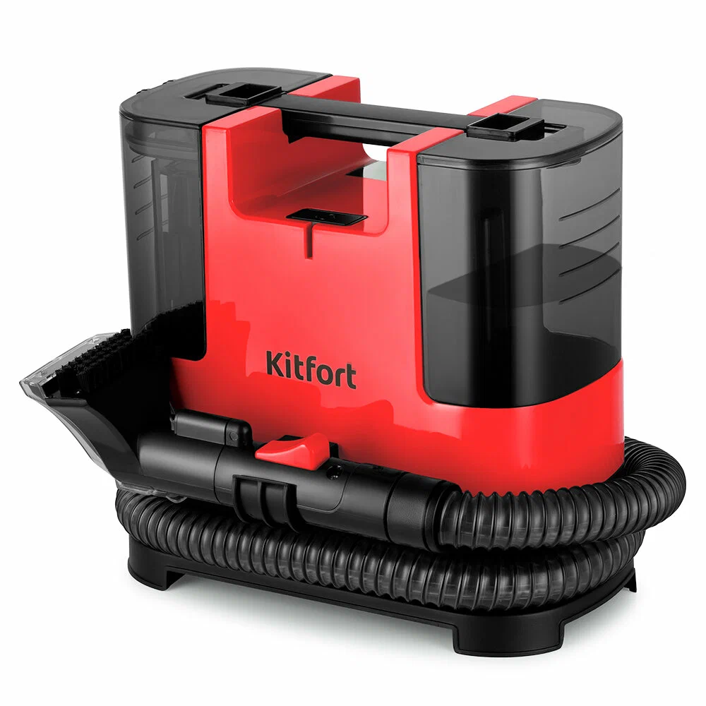 

Пылесос Kitfort КТ-5162-1 400 Вт, 1.3 л, 2.9 м, малиновый/черный (КТ-5162-1), КТ-5162-1
