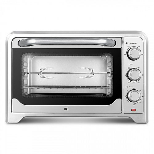 

Мини-печь BQ EO1002B 1.6 кВт, серебристый/черный, EO1002B