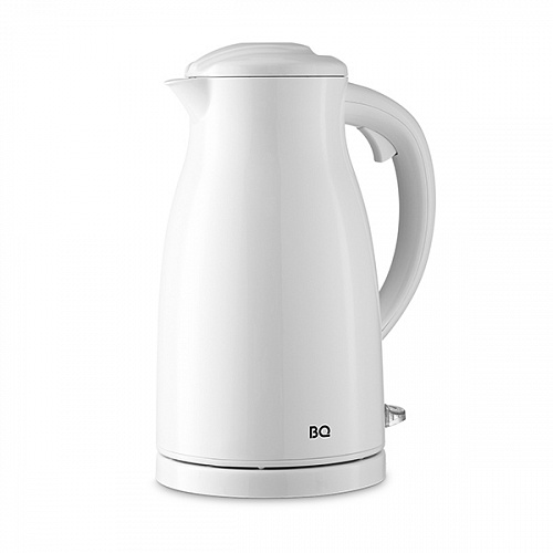 

Чайник электрический BQ KT1709S 1.5л. 1.8 кВт, термостойкий пластик, белый, KT1709S