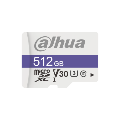 Карта памяти 512Gb microSDXC Dahua Class 10 UHS-I U3 V30 (DHI-TF-C100/512GB)