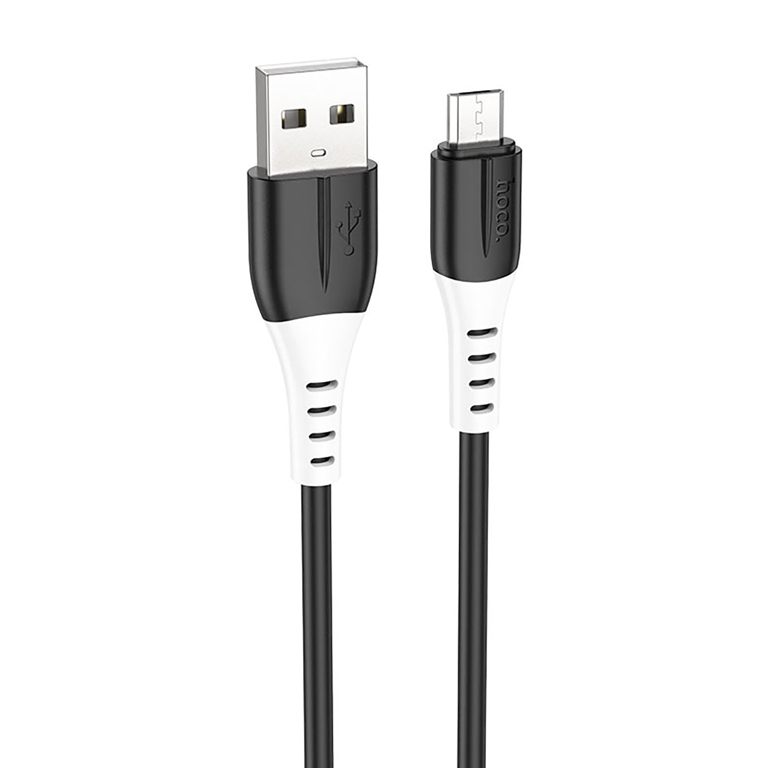 

Кабель USB-Micro USB, 2.4А, 1 м, черный, HOCO X82, X82