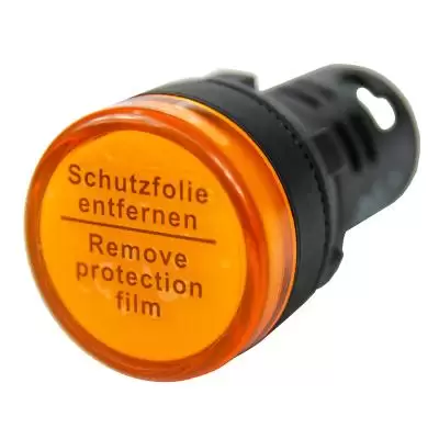 

Лампа индикаторная LED желтый 22 мм 230 В AC, Энергия AD22-22D (Е0901-0102), AD22-22D