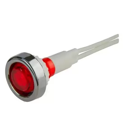 Лампа индикаторная LED красный 11 мм 230 В AC, Энергия YL244 (Е0901-0096)