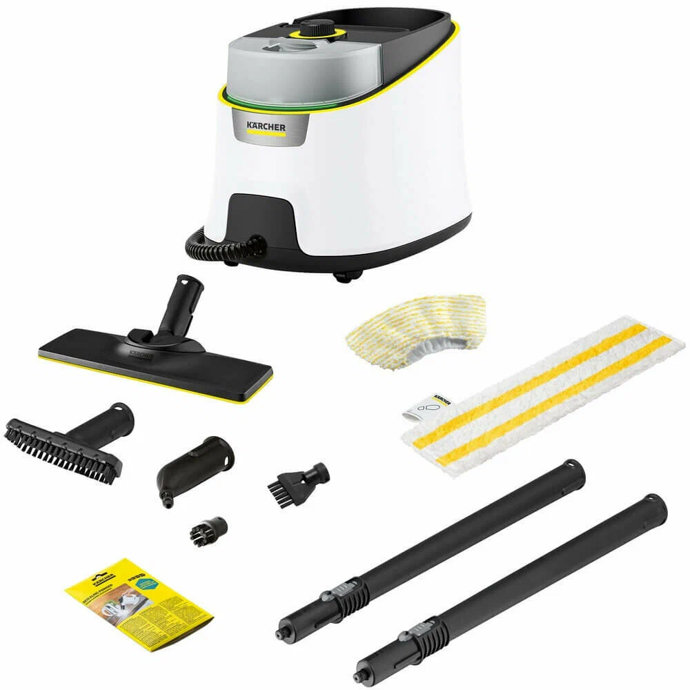 

Пароочиститель KARCHER SC 4 Deluxe 2.2 кВт, белый (1.513-460.0), SC 4 Deluxe