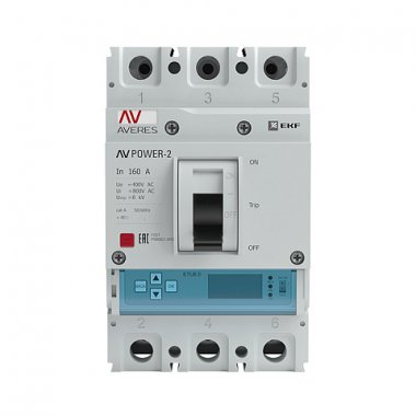 

Выключатель автоматический EKF AV POWER-2/3 трехполюсный (3P/3П) 250А 50кА (mccb-23-250-2.2-av)