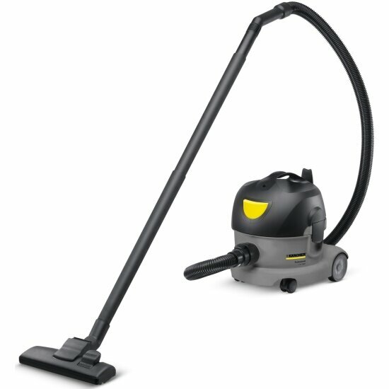 

Пылесос Karcher T 8/1 Classic 1.6 кВт, 8 л, 7.5 м, серый/черный (1.527-160.0), T 8/1 Classic