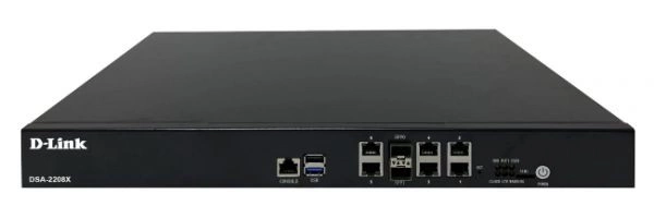 

Маршрутизатор D-Link DSA-2208X, LAN: 6x1 Гбит/с SFP+ 2x10 Гбит/с, WAN 2x1 Гбит/с (DSA-2208X/A1A), DSA-2208X