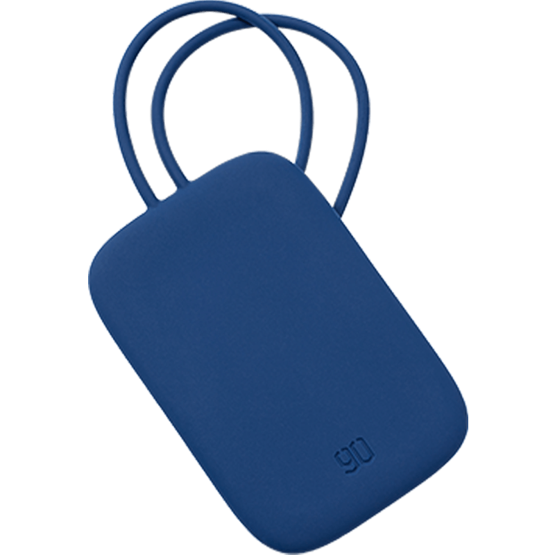 Бирка Ninetygo Silicone Luggage Tag темно-синий (105420-BL)