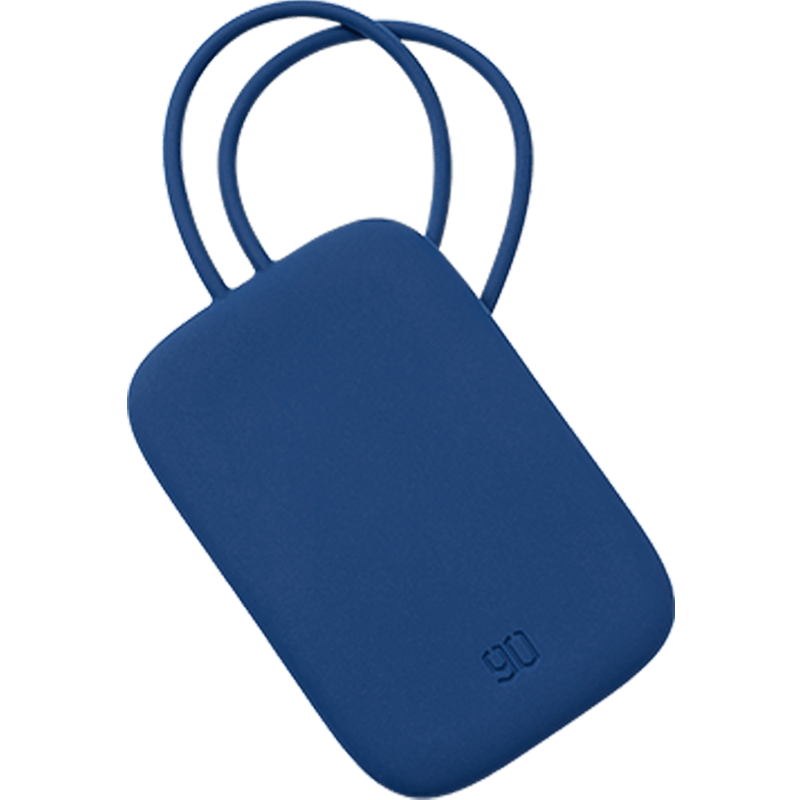 

Бирка Ninetygo Silicone Luggage Tag темно-синий (105420-BL), Silicone Luggage Tag
