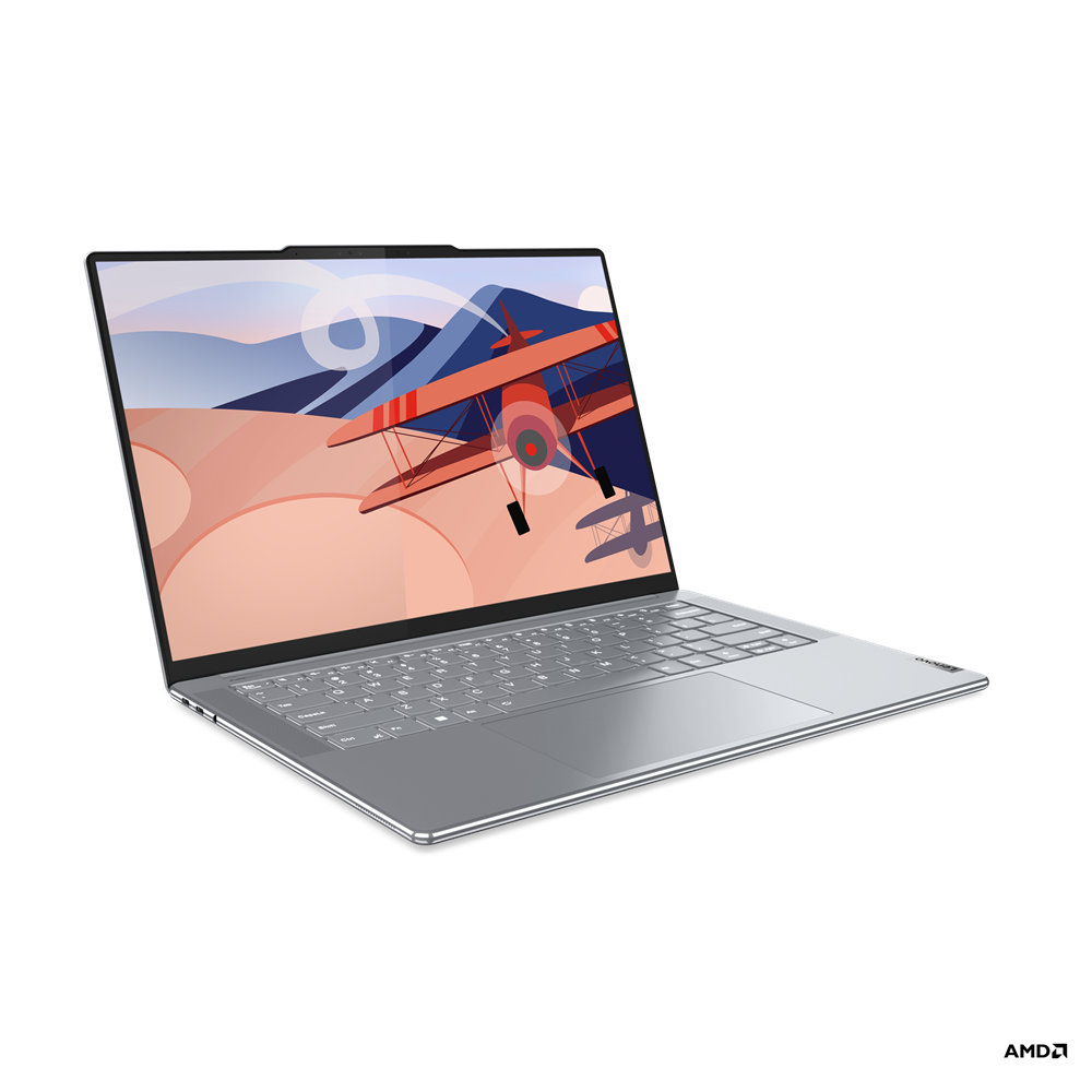 

Ноутбук Lenovo Yoga Slim 7 14APU8 14.5" OLED 2944x1840, AMD Ryzen 7 7840S 3.3 ГГц, 16Gb RAM, 512Gb SSD, W11, серый (83AA000KRK), 14APU8