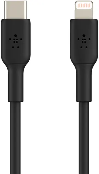 

Кабель USB Type-C-Lightning 8-pin, 1 м, черный, Belkin (CAA003BT1MBK)