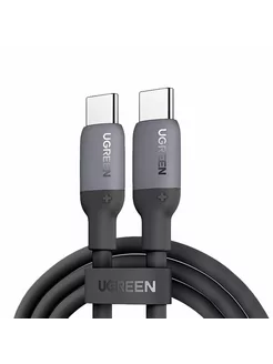 

Кабель USB Type-C-USB Type-C, экранированный, 5А, 60 Вт, 2 м, черный, UGREEN US563 (15285), US563