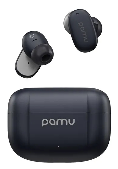 Беспроводная гарнитура Xiaomi Padmate PaMu Z1 Pro, черный (T11P) б/у, с внутреннего пользования, незначительные следы эксплуатации, полная комплектация