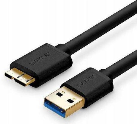 Кабель USB-Micro USB, 1 м, черный, UGREEN US130 (10841_)