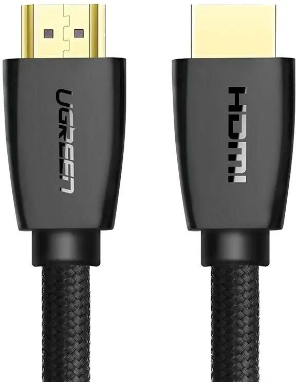 

Кабель HDMI(19M)-HDMI(19M) v2.0 4K, экранированный, 5 м, черный UGREEN HD118 (40412), HD118