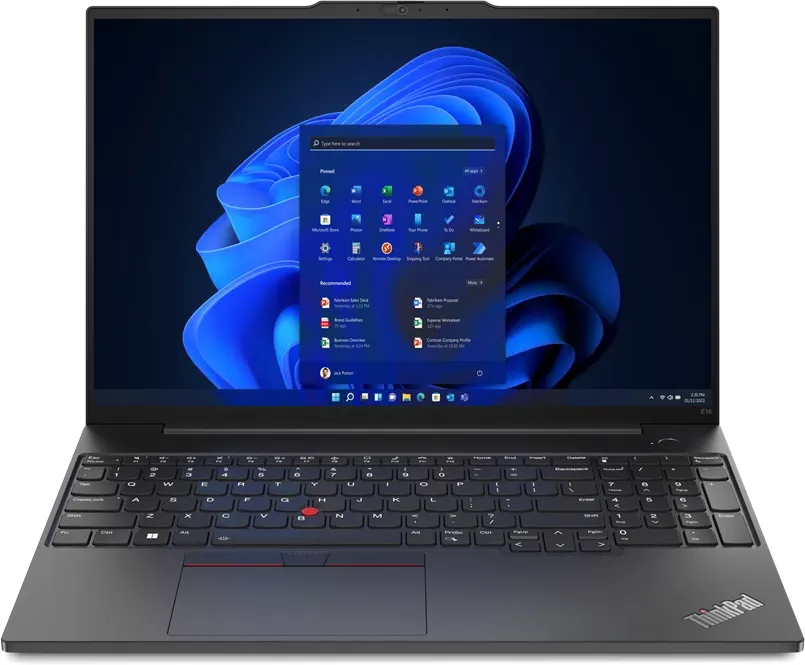 

Ноутбук Lenovo ThinkPad E16 G1 16" IPS 1920x1080, Intel Core i7 13700H 2.4 ГГц, 32Gb RAM, 1Tb SSD, W11Pro, черный (21JNS0F400)