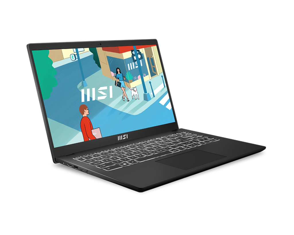 Ноутбук 15.6" MSI Modern 15H B13M-021US, черный (9S7-15H411-021)