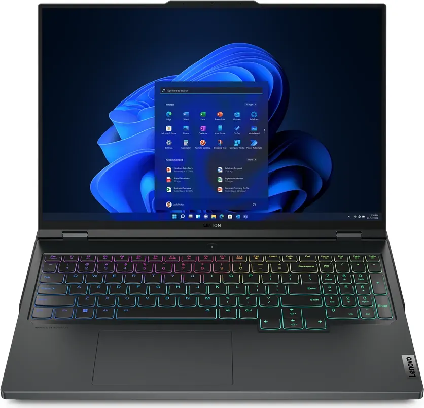 

Ноутбук Lenovo Legion Pro 7 16ARX8H 16" IPS 2560x1600, AMD Ryzen 9 7945HX 2.5 ГГц, 32Gb RAM, 1Tb SSD, NVIDIA GeForce RTX 4090-16Gb, без OC, серый (82WS003DRK), 16ARX8H