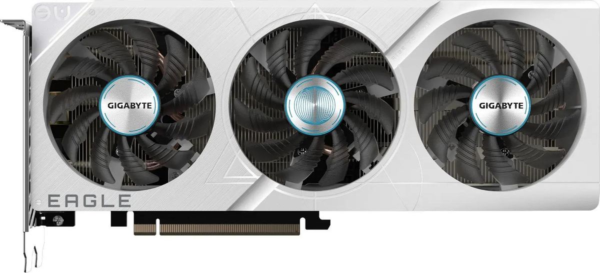 Видеокарта GIGABYTE NVIDIA GeForce RTX 4060Ti EAGLE OC ICE, 8Gb GDDR6