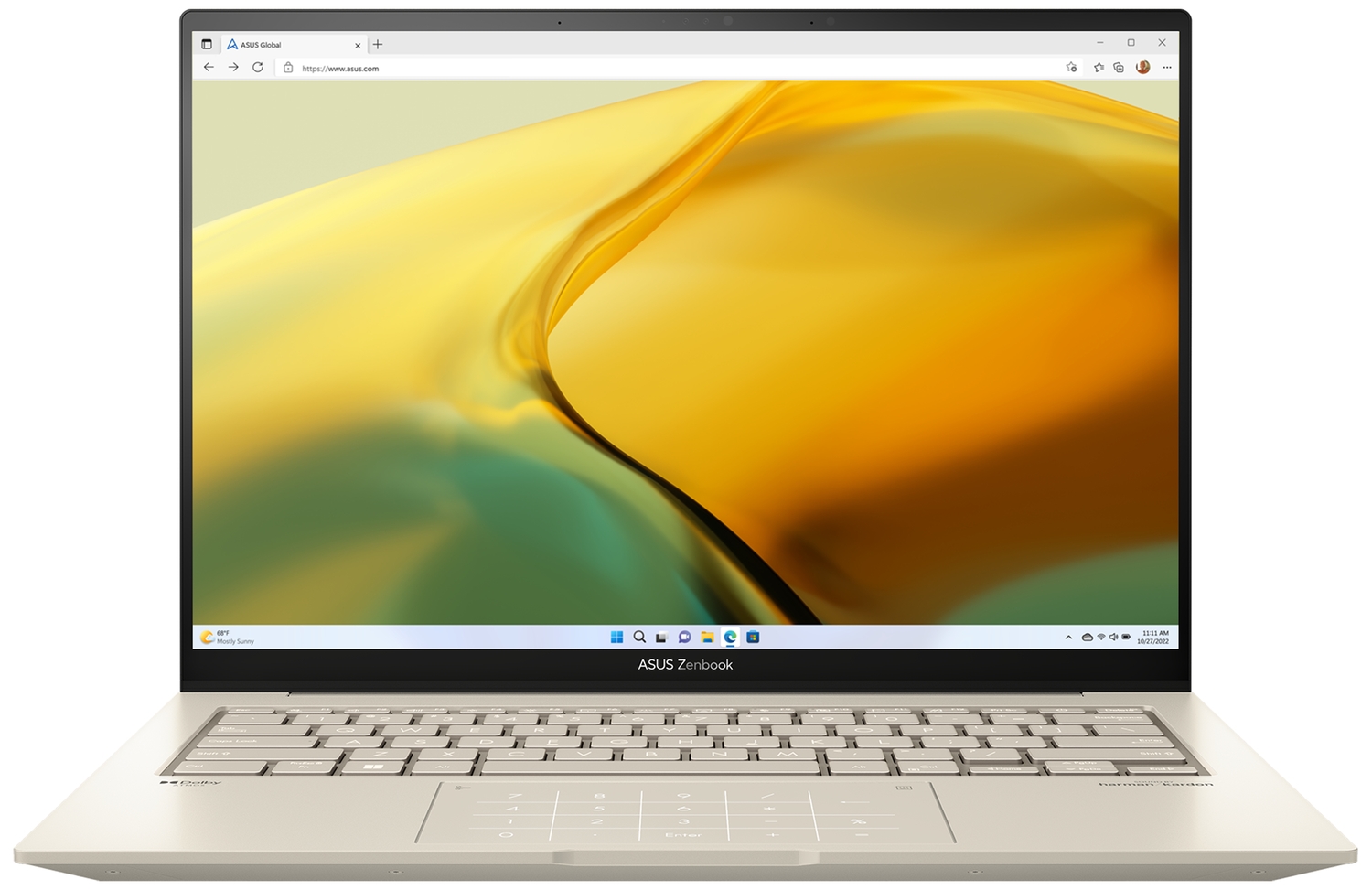

Ноутбук ASUS ZenBook 14X UX3404VA-M3090X 14.5" OLED 2880x1800, Intel Core i9 13900H 2.6 ГГц, 16Gb RAM, 1Tb SSD, W11Pro, бежевый (90NB1086-M004Z0), UX3404VA-M3090X