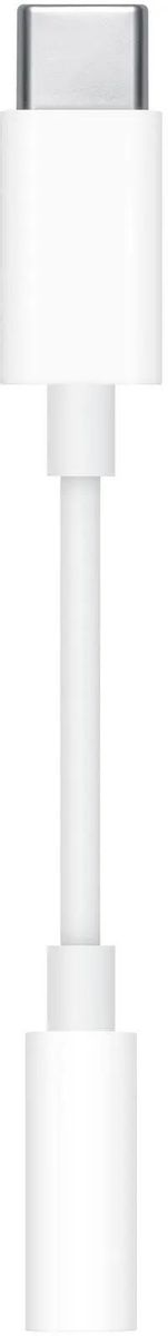 Кабель-переходник (адаптер) Jack 3.5mm(F)-USB Type-C(m), 10 см, белый Apple (MU7E2FE/A)