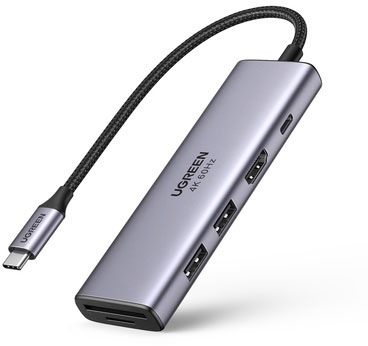 Док-станция UGREEN CM511, серый (60384)