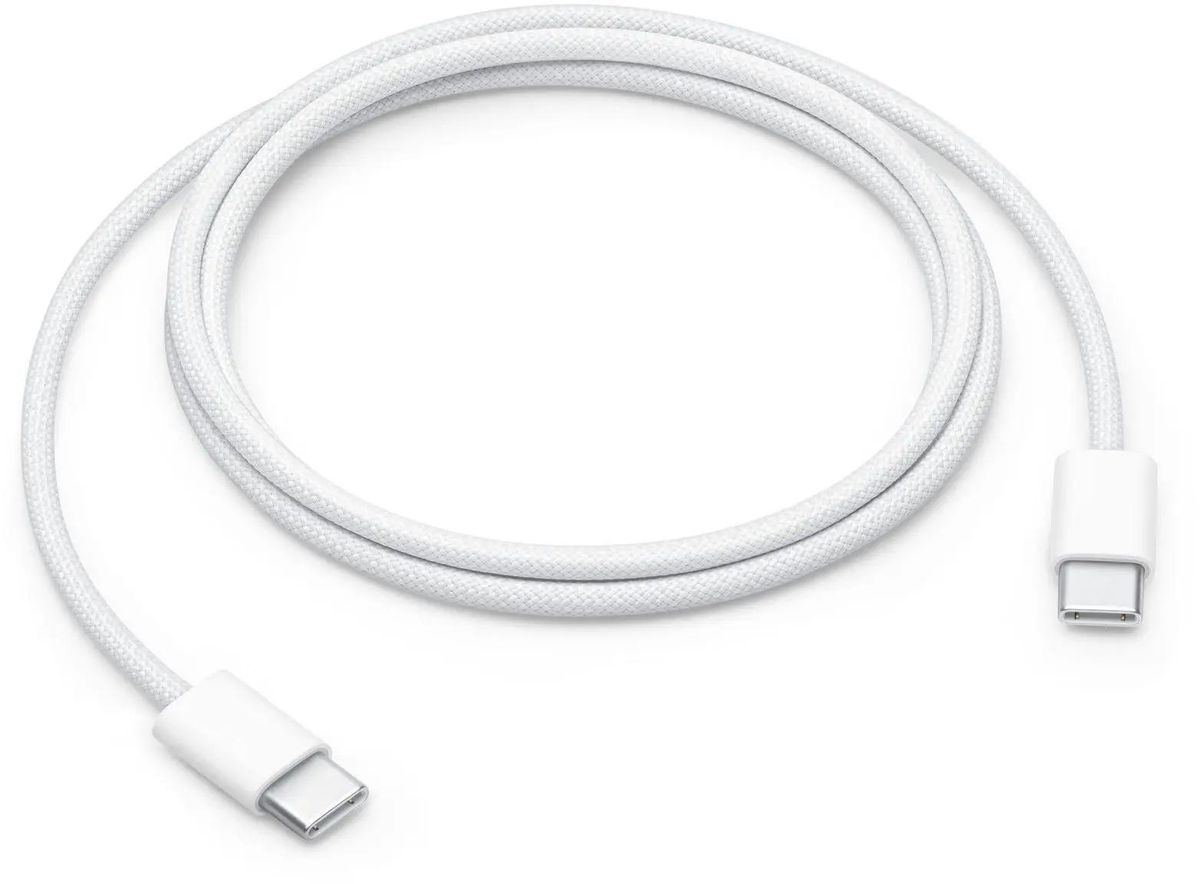 

Кабель USB Type-C-USB Type-C, 60 Вт, 1 м, белый, Apple A2795 (MQKJ3FE/A), A2795