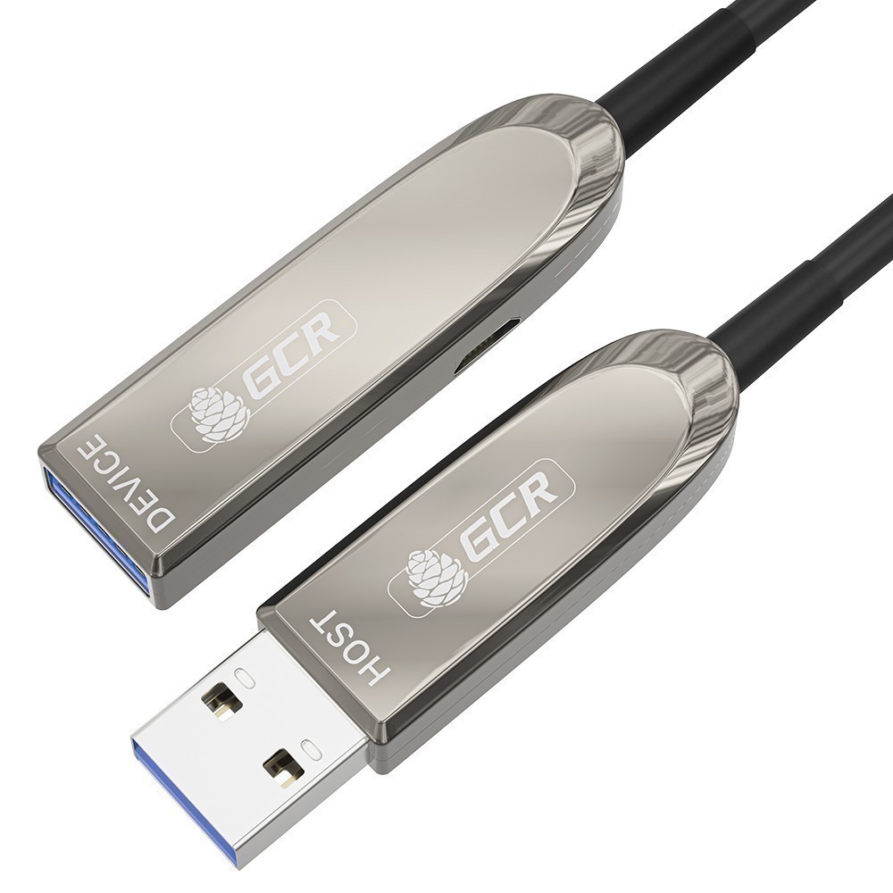 

Кабель-удлинитель USB 3.0(Af)-USB 3.0(Am), 10 м, серый, Greenconnect (GCR-54789)