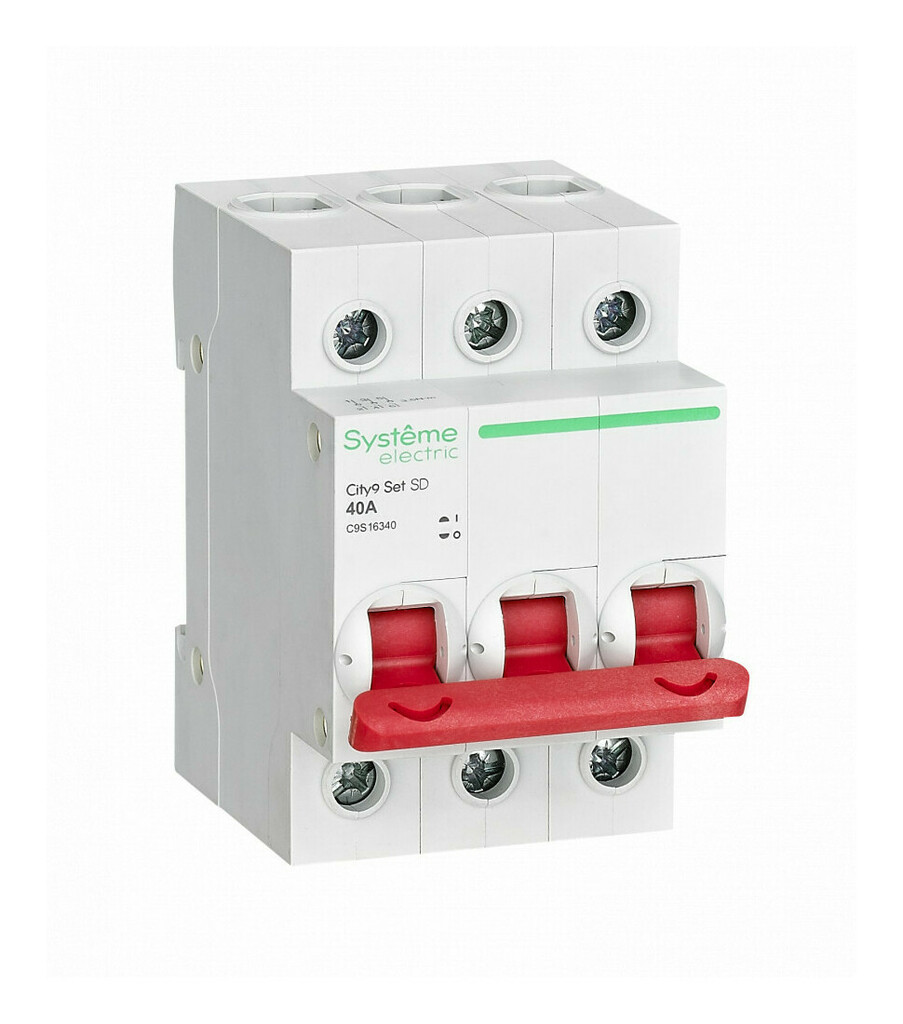 Выключатель нагрузки 3P 40А Systeme Electric C9S16340