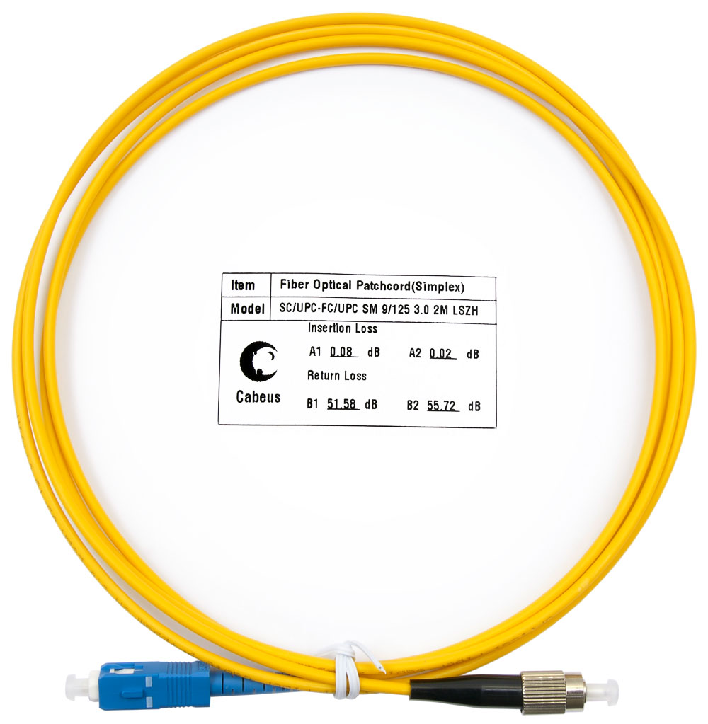

Патч-корд оптический Cabeus FOP(s)-9-SC-FC-2m, SC/UPC-FC/UPC, одномодовый, 9/125, OS2, одинарный, 2 м, LSZH, желтый (FOP(s)-9-SC-FC-2m), FOP(s)-9-SC-FC-2m