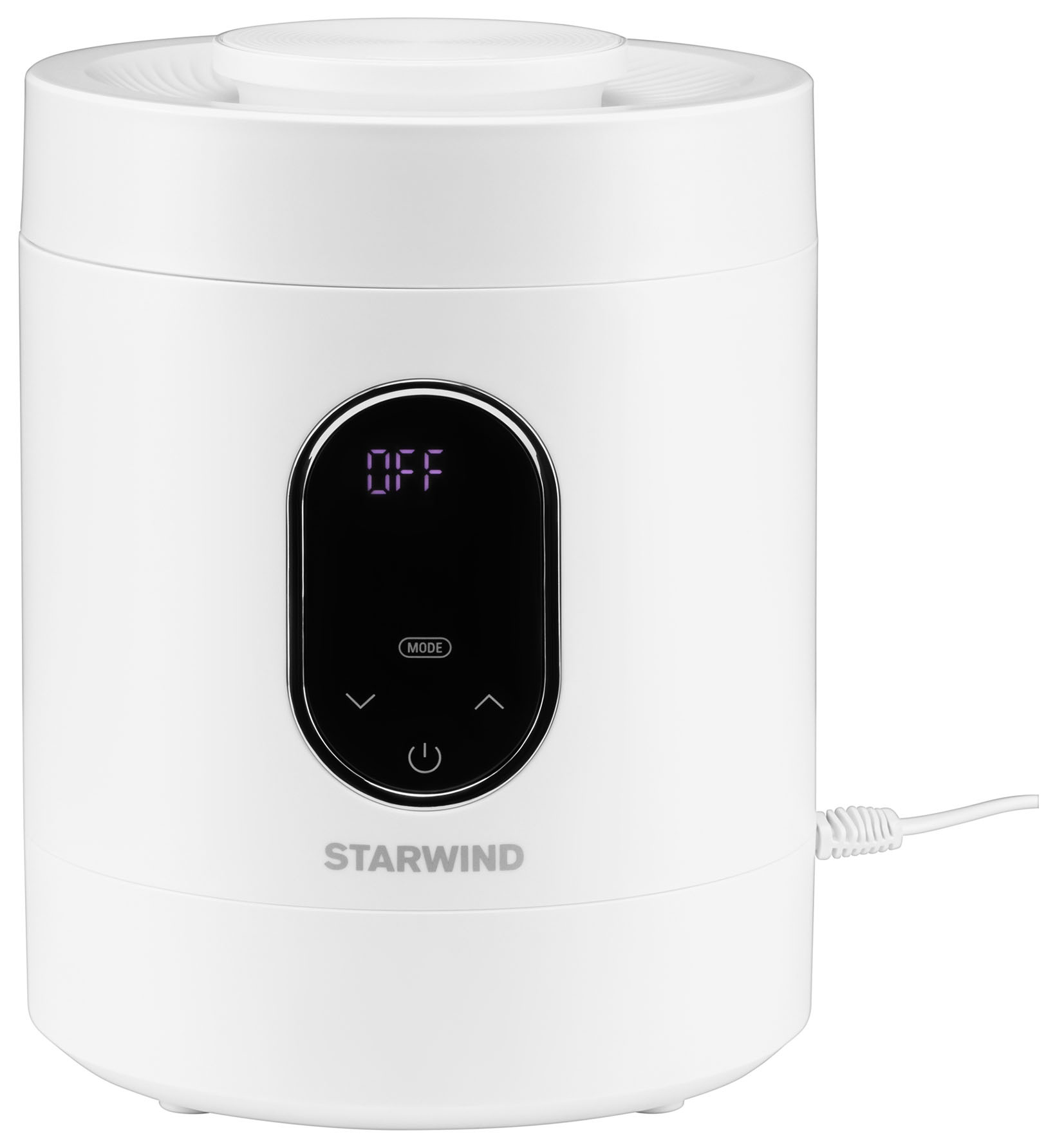 

Увлажнитель воздуха StarWind SHC2325 ультразвуковой 3л., до 20 м², 250 мл/ч, белый (SHC2325), SHC2325