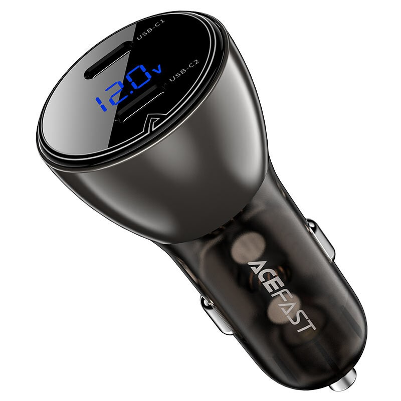 Автомобильное зарядное устройство Acefast B10, 2xUSB Type C