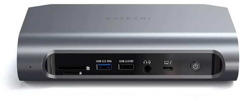 Док-станция Satechi Thunderbolt 4 Multimedia Pro Dock, Thunderbolt 4/USB-C, серый (ST-DT4PMM-EU)
