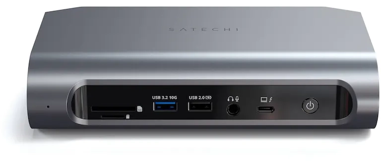 Док-станция Satechi Thunderbolt 4 Multimedia Pro Dock, серый (ST-DT4PMM-EU)
