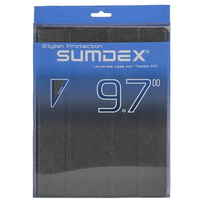 

9.7" Чехол Sumdex универсальный, черный (TCH-974BK)