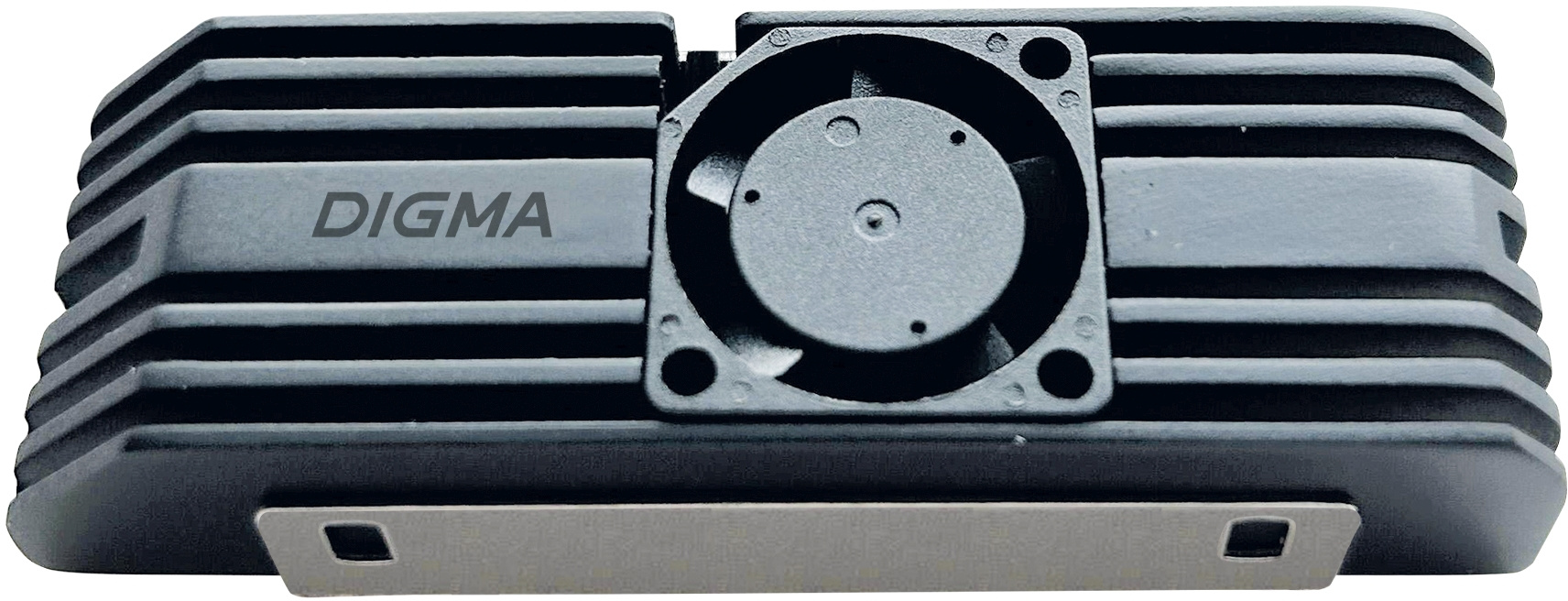 Радиатор для SSD Digma DGRDRM2C, M.2 2280, алюминий, черный (DGRDRM2C)