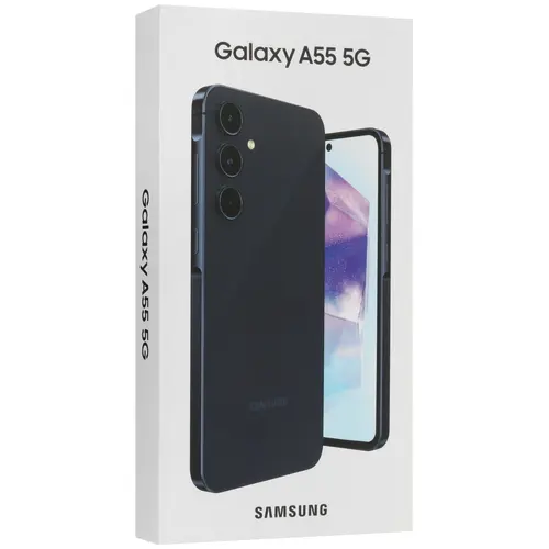 Смартфон Samsung Galaxy A55 5G 8Gb/256Gb темно-синий (SM
