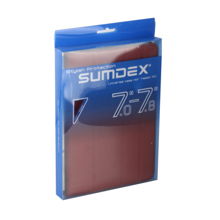 

7.8" Чехол Sumdex TCK-705RD универсальный, Красный