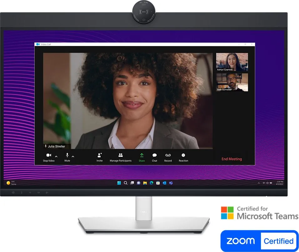 Монитор 27" DELL P2724DEB черный/серебристый