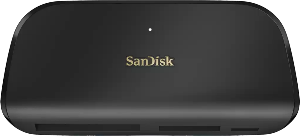 Картридер картридер Sandisk Extreme Pro, Compact Flash (CF), SD, microSD, USB 3.0, черный (SDDR-A631-GNGNN)