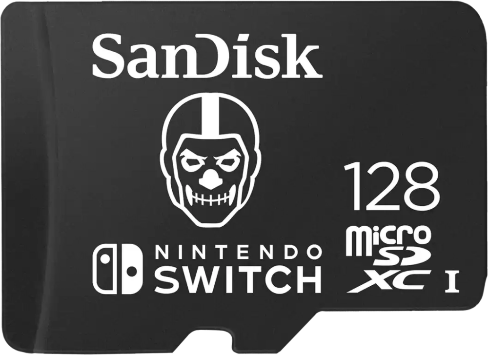 

Карта памяти 128Gb microSDXC Sandisk Nintendo Switch Class 10 UHS-I U3 V30 A1 (SDSQXAO-128G-GN6ZG)