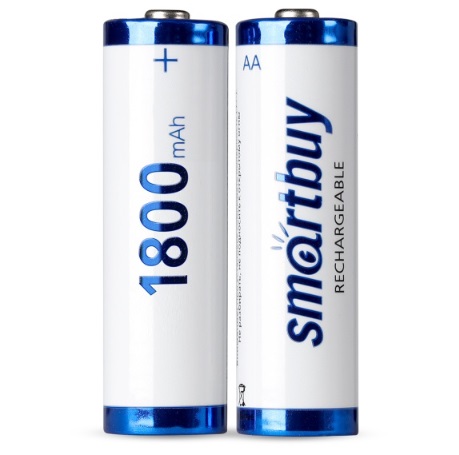 

Аккумулятор Smartbuy, AA, 1.2V 1.8 А·ч, 2 шт. (SBBR-2A02BL1800)