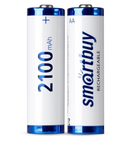 

Аккумулятор Smartbuy, AA, 1.2V 2.1 А·ч, 2 шт. (SBBR-2A02BL2100)