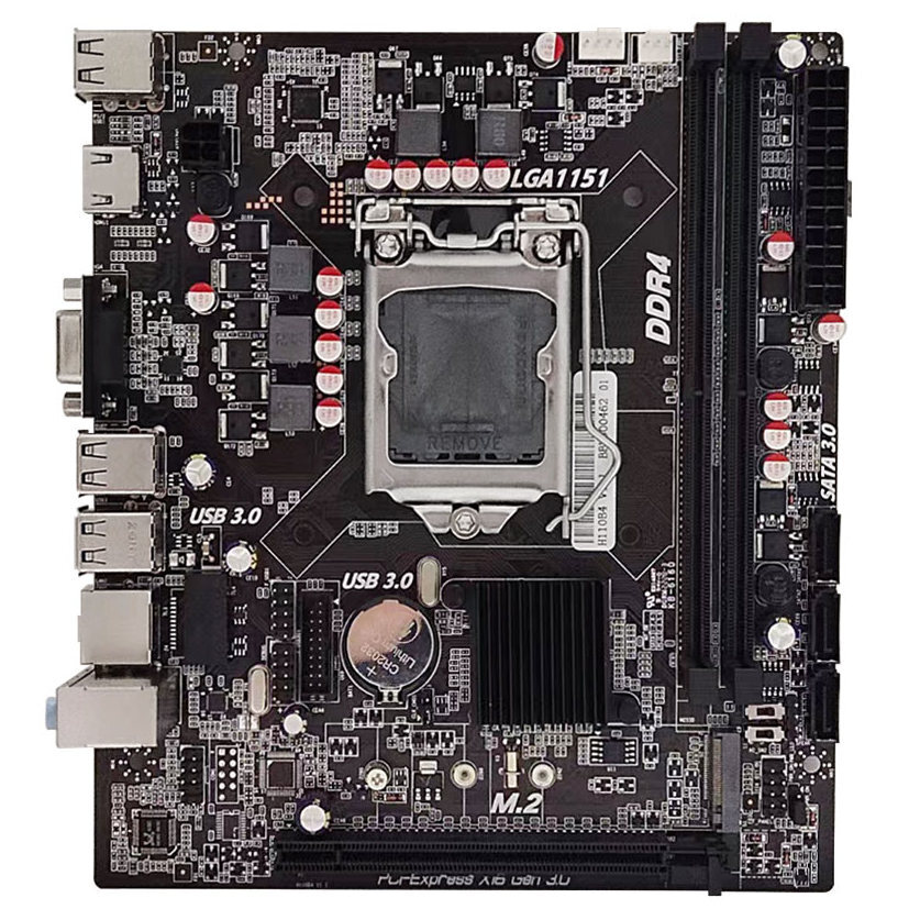 

Материнская плата с процессором и кулером ZCZF H110B4, Socket1151, Intel Core i3-8100, Intel H110, 2xDDR4, 4 USB 3.0, VGA, HDMI, mATX, Retail, H110B4